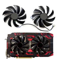 Graphics Card Cooling Fan for PowerColor RX580 590 Red Devil