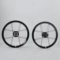 16 Inch Folding Bike Bicycle 305 349 Wheelset 16 Hole Disc Brake 120 Noise 9 Speed Dahon K3 Plus Kaa693 Aluminum Alloy Wheel Set