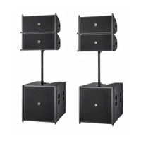 New Design 10 Inch Line Array System + Professional 18 Inch Subwoofer Speakers Box