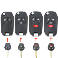 Key Changer, Foldable, for Nissan Almera and Nissan Urvan Car Keys, Latch Shell Key Changer, Remote