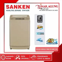 SANKEN QW-S102GS MESIN CUCI 2 TABUNG 10KG EFISIEN - GARANSI RESMI -