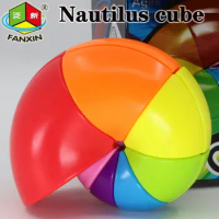 FanXin Magic Strange Cubes Nautilus Conch Noun The Sea Snail Cute Puzzles Whelk Logic Cubo Educatiional Colorful Vivid Toys Game