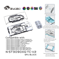 Bykski rtx 3080 Waterblock Cooler For Zotac RTX 3080 3090 Gaming OC/AMP Extreme/Trinity Holo Water Cooling With Backplate