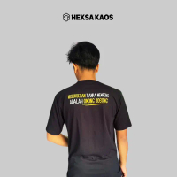 HEKSA KAOS Kaos Oblong Desain Kata Kata Kesuksesan Viral Tiktok Bahan Cotton Combed 24s Premium Sabl