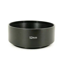52mm Metal Lens Hood Shade for YongNuo YN 50mm f/1.8 &amp; 35mm f/2.0 EF Mount / YN35mm F2 F2.0 / YN50 YN50mm F1.8