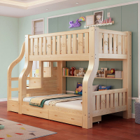 上下鋪雙層床全實木高低床子母床小戶型兒童上下床成人實木床宿舍