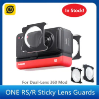 Insta360 ONE RS /R Sticky Lens Guards For Dual-Lens 360 Mod Insta 360 ONE R /RS Protector Accessories Original 2022 New
