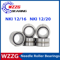 WZZG NKI 12/16 NKI 12/20 bearing 12*24*16 12*24*20mm ( 6 PCS ) solid ring needle roller bearing with inner ring