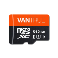 Vantrue 512G 256G 128G 64G TF SD Card Desgin for Car Dash Cam GPS Navigation U3 V30 Class 10 4K UHD Video High Speed Transfer