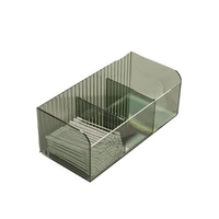 Layered Mirror Cabinet Storage Box Cosmetics Bathroom Cabinet Mirror for Lipstick Reapplying Cabinet Built-in