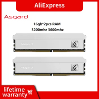 Asgard DDR4 RAM Feryr Series Memoria DDR4 16GBx2 3200MHz 3600MHz CL18 DDR4 RAM Memoria Ram Desktop RAM for PC