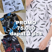 Kemeja 75 Ribu Pcs Kemeja Pria Motif Bunga Casual Kemeja Cowok Lengan Pendek Kemeja Pantai Baju Pria
