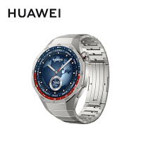 HUAWEI Watch GT5 Pro 46mm 運動健康智能手錶 鈦空銀