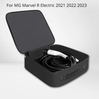 For MG Marvel R Electric 2021 2022 2023 EV Car Charging Cable Storage Carry Bag Charger Plugs Sockets Waterproof Fire Retardant