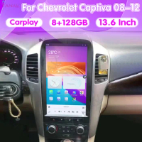 Android 11 Qualcomm Snapdragon System Auto Audio For Chevrolet Captiva 2008-2012 Car Radio Multimedia Player Wireless Carplay