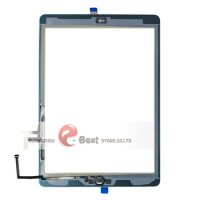 50pcs/lot By DHL For iPad Air 1 (ipad 5) Touch Screen Digitizer Top Outer Glass Panel Repait Parts