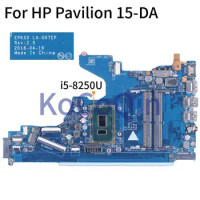 For HP Pavilion 15-DA i5-8250U Notebook Mainboard LA-G07EP SR3LA DDR4 Laptop Motherboard