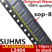 LM3404HVMRX/LM3404HVMR/LM3404/L3404 SOP-8 (10 ชิ้น) ใหม่ 100%
