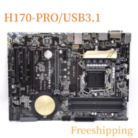 For ASUS H170-PRO/USB3.1 Motherboard H170 LGA1151 DDR4 Mainboard 100% Tested Fully Work