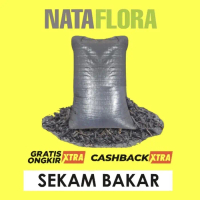 Media Tanam Sekam Bakar Arang Padi Karungan Karung Beras 50 Kg Besar Best Seller