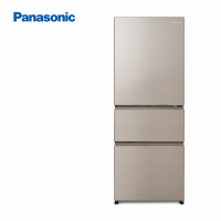Panasonic國際牌 450公升 三門變頻冰箱香檳金 NR-C454HV-N1