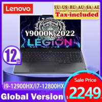 Lenovo Legion Y9000K 2022 Gaming Laptop 12th Intel i9-12900HX/i7-12800HX RTX3080Ti 16G/RTX3070Ti 8G 165Hz 16inch Game Notebook