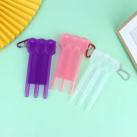 Kotak Dart 1pc mudah alih Dart Telus ABS Dart Box kuning kuning Kotak Dart Universal Kotak Dart untu