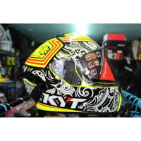 KYt Nfr dual visor helmet...NF-R full face Helmet