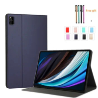 Capa for Huawei Matepad Pro 12.6 Tablet Case 2021 Soft Silicone PU Leather Matepad Pro 12 6inch Shell WGR-W09 WGR-W19 Cover +pen