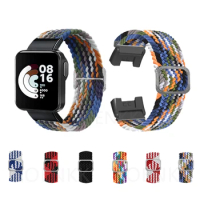 Nylon Strap Wristband For Xiaomi Mi Watch lite Watchband Braided Elastic Weave Bracelet For Xiaomi Redmi Watch 2 1 Accessories