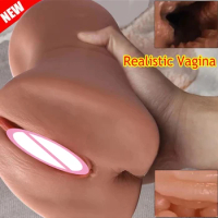 Sex Doll Pocket Pussy Silicone Artificial Vagina for Adults Game Erotic Sextoys for Men Soft Realistic Male Masturbator Sex Shop