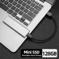 heoriady Portable SSD 128GB External SSD External hard drive hdd for laptop desktop with Type C USB3.1 Gen 2