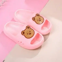 OEM SK-S45 Sandal Anak Perempuan Laki Laki Model Slip On Motif Beruang Anti Slip / Sandals Bear Baby