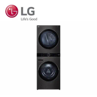 【LG 樂金】洗衣19公斤+乾衣16公斤｜WashTower™ AI智控洗乾衣機 WD-S1916B (尊爵黑)  (含基本安裝)