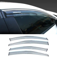 Window Visor Side Sun Rain Protection Shield Exterior Body Decoration Accessories for mazda 3 Sedan m3 2020 21