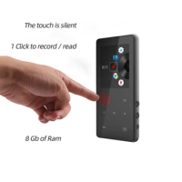 8G MP4 1.8 inch touch screen mp3 hifi lossless MP3 music player mp3 with external release