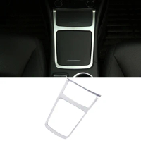 ABS Car styling Interior Center Storage Box Trim Ashtray Frame for Mercedes Benz A180 GLA 200 CLA 220 2013-2018 Car Accessories