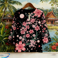 Gentle Breeze Boho Top - Crew Neck Solid with 3/4 Sleeve Flow