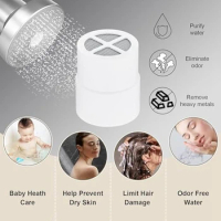 3Pack Shower Head Filter Replacement Cartridge Compatible With For Jolie Shower Head Filter