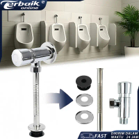 Kuningan Push Kran Urinal Pria Keran Air Tempat Kencing Urinoir Flush Valve