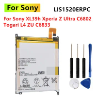 New Original LIS1520ERPC 3000mAh Battery For SONY XL39h Xperia Z Ultra C6802 Togari L4 ZU C6833 High Quality Battery