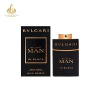BVLGARI 寶格麗 Man in Black 黑色紳士 男士濃香水 EDP 皮革琥珀調 60ml [平行進口]