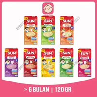 SUN BUBUR SEREAL SUSU 120GR = BERAS MERAH
