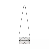 Issey Miyake Cuboid Matte Crossbody Bag Off-White