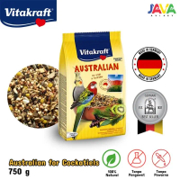 New Vitakraft Australian for Cockatiels 750gr Makanan Premium Mix Burung Cockatiels Parkit Australia