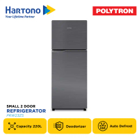 POLYTRON KULKAS 2 PINTU KECIL SMALL 2 DOOR REFRIGERATOR PRW23ZS