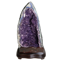 【晶辰水晶】5A級招財天然巴西紫晶洞 18.35kg(FA331)