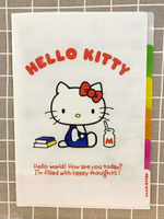 【震撼精品百貨】Hello Kitty 凱蒂貓 三麗鷗 KITTY 日本A4文件夾/資料夾(5P)-牛奶/白#50795 震撼日式精品百貨