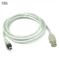 USB2.0 Male to Firewire IEEE 1394 4 Pin Male iLink Adapter Cord firewire 1394 Cable for SONY DCR-TRV75E DV camera cable 100cm