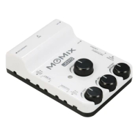 JOYO MOMIX USB Audio Interface Mixer Portable Audio Mixer Professional Sound Mixer for PC Smartphone Equipment Music Instruments